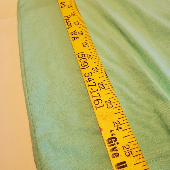 Ladies TeeShirt aqua Everything is Fine - Picture 5 of 5